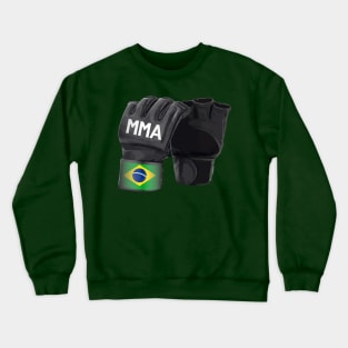 Mixed Martial Arts Gloves - Brazilian Pride Crewneck Sweatshirt